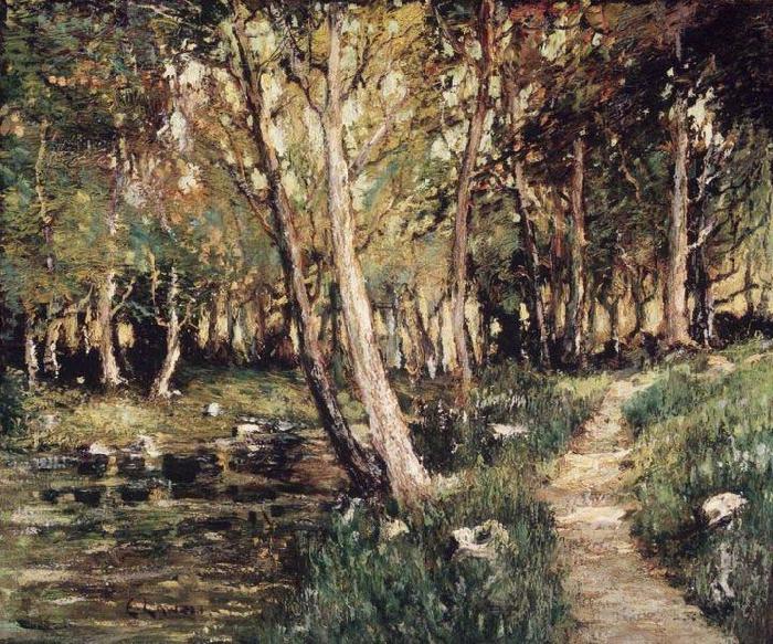 Ernest Lawson Landscape oil painting image